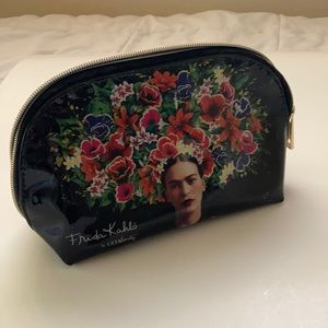 Frida Kahlo makeup cosmetic bag